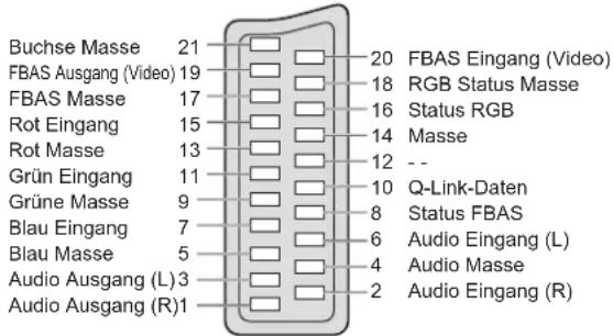 PANASONIC Viera TH-D42PF72EA - (RGB, VIDEO, Q-Link) - 1
