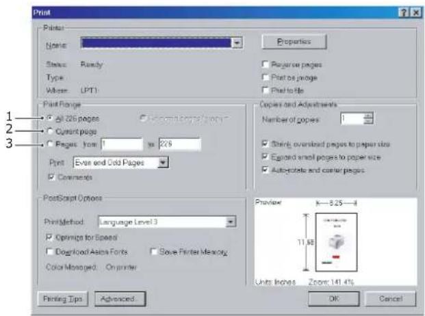 OKI ML5100FB - PRINTING PAGES - 1
