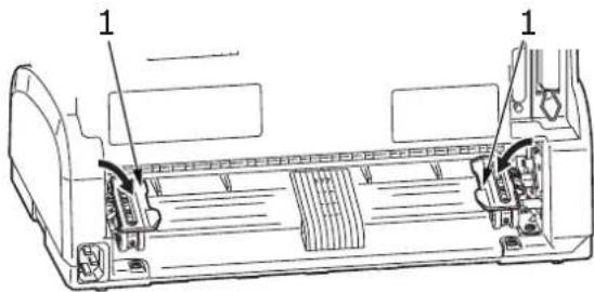 OKI ML5100FB - LOADING CUT SHEET PAPER - 1