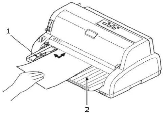 OKI ML5100FB - LOADING CUT SHEET PAPER - 4