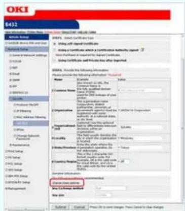 OKI ES5112dn - Verwendung des von Ihnen signierten Zertifikats - 3
