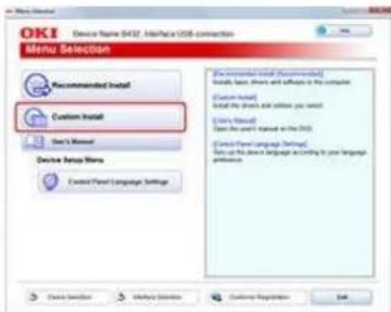 OKI ES5112dn - Installieren von Software, die Sie in der benutzerdefinierten Installation verwenden möchten - 6