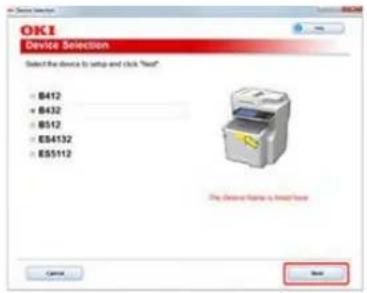 OKI ES5112dn - Installieren der Software nach der empfohlenen Installationsmethode - 4