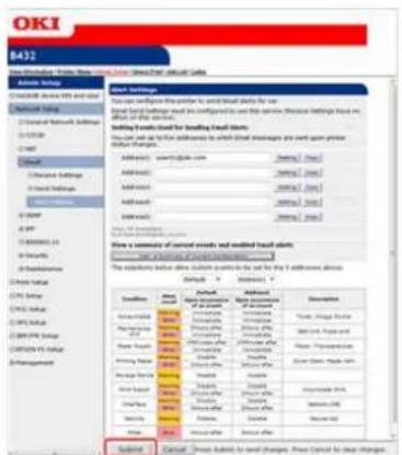 OKI ES5112dn - Klicken Sie auf [Submit]. - 1