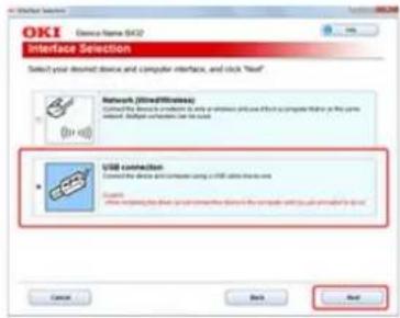 OKI ES5112dn - Installieren der Software nach der empfohlenen Installationsmethode - 5