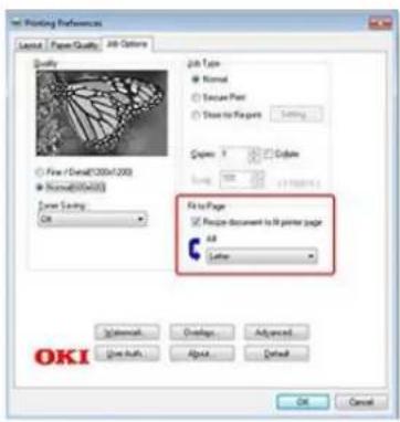 Printing References Named | Paper Quality | All Options Quality ■ New / Digital(200x1/200) ■ Normal(200x1/200) □ New Saving: OK Print Type ■ Normal ■ Secure Print □ Save to Image Setting Open: 1 Close: 1 Fill: 100% Fill: 100% Fill: 100% Fill: 100% Fill: 100% Fill: 100% Fill: 100% Fill: 100% Fill: 100% Fill: 100% Fill: 100% Fill: 100% Fill: 100% Fill: 100% Fill: 100% Fill Fill to Page √ Recipe document to fit printer page All Letter OKI OK Cancel