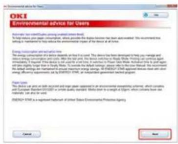 OKI ES4132dn - Installieren der Software nach der empfohlenen Installationsmethode - 3
