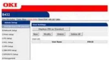 OKI ES4132dn - Admin Setup - 1