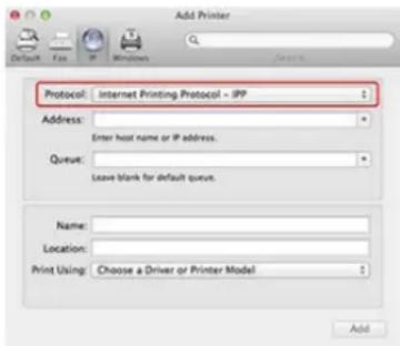 OKI ES4132dn - Einrichtung des Druckers als IPP-Drucker in einer Mac OS X-Umgebung - 2