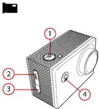 OK OXC 1040H-B - Videoaufnahme starten - 1