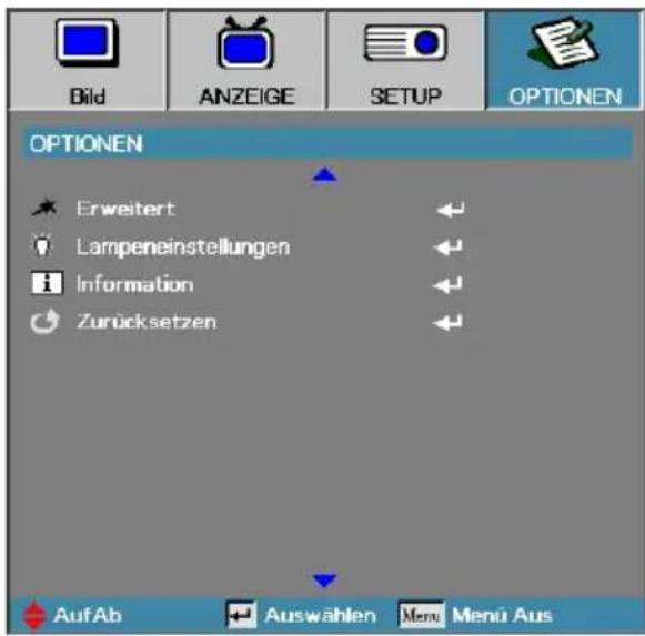 OPTOMA EH505e-B - Optionen - 1