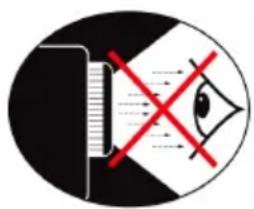OPTOMA EH505e-B - Sicherheitshinweise zum Schutz der Augen - 1
