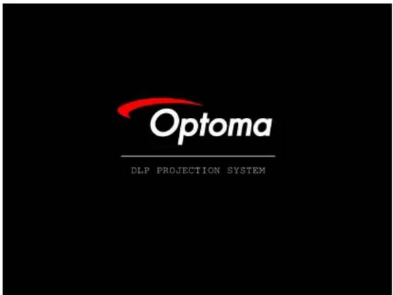 OPTOMA EH505e-B - Ein - und Ausschalten des Projektors Einschalten des Projektors - 3
