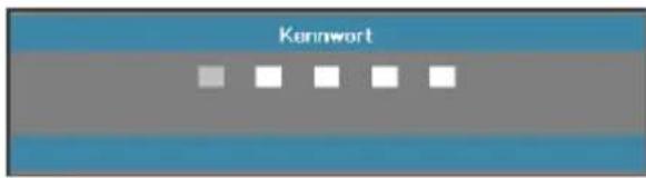 OPTOMA EH505e-B - Sicherheitseinstellungen - 1