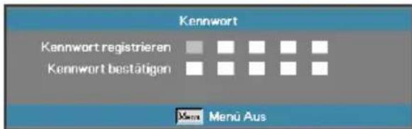OPTOMA EH505e-B - Kennwort ändern - 3