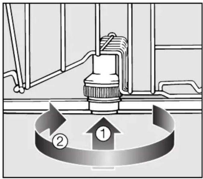 MIELE PG 8132-60 SCi - Sprüharme reinigen - 1