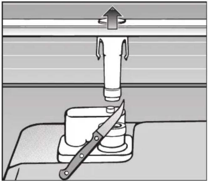 MIELE PG 8130 U/I - Belüftung des Wasserablaufs - 1