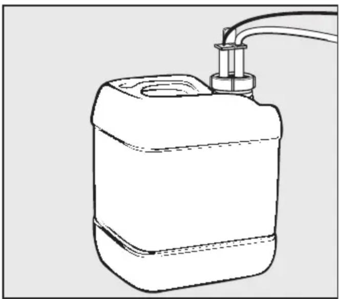 MIELE PG 8130 U/I - Vorratsbehälter auffüllen bzw. aus- tauschen - 1