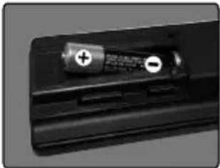 Nabo 43 LV5700 - Fernbedienung - Batteriefach - 1