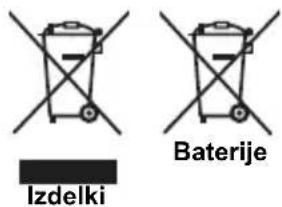Nabo 43 LV5700 - Informacije za Uporabnike, ki se Nanašajo na Odstranjevanje Izrabljene Opreme in Baterij [Samo za Evropsko skupnost] - 1