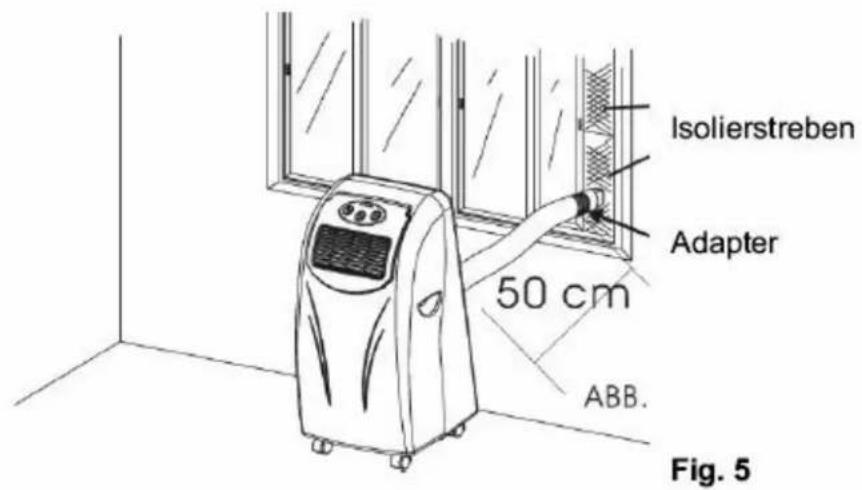 Isolierstreben, Adapter, 50 cm, ABB., Fig. 5