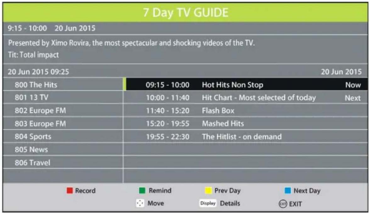Smartbook ART221246 - TV-PROGRAMM (NUR FÜR DEN DTV-MODUS) - 1