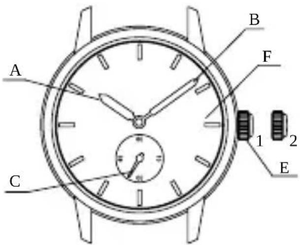 ORIENT Contemporary RA-AR0005Y - ◆ NOME E FUNZIONI DELLE PARTI - 1