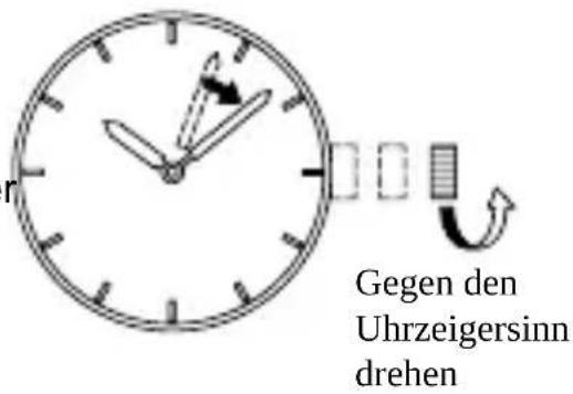 ORIENT Classic RA-AG0022A - ◆ EINSTELLEN DER UHRZEIT UND DES KALENDERS [AP(F62)] - 2