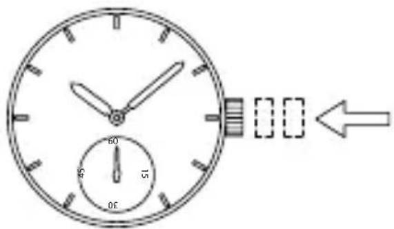 ORIENT Contemporary RA-SP0004L - [How to set the date] - 2