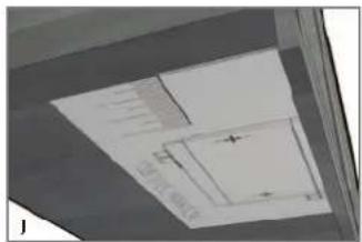 BLACK & DECKER SDC750 - For cabinets with an overhang molding (see Illustration C) - 2