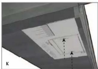 BLACK & DECKER SDC750 - For cabinets with an overhang molding (see Illustration C) - 3