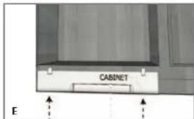 BLACK & DECKER SDC750 - STANDARD INSTALLATION (FLAT CABINET) - 2