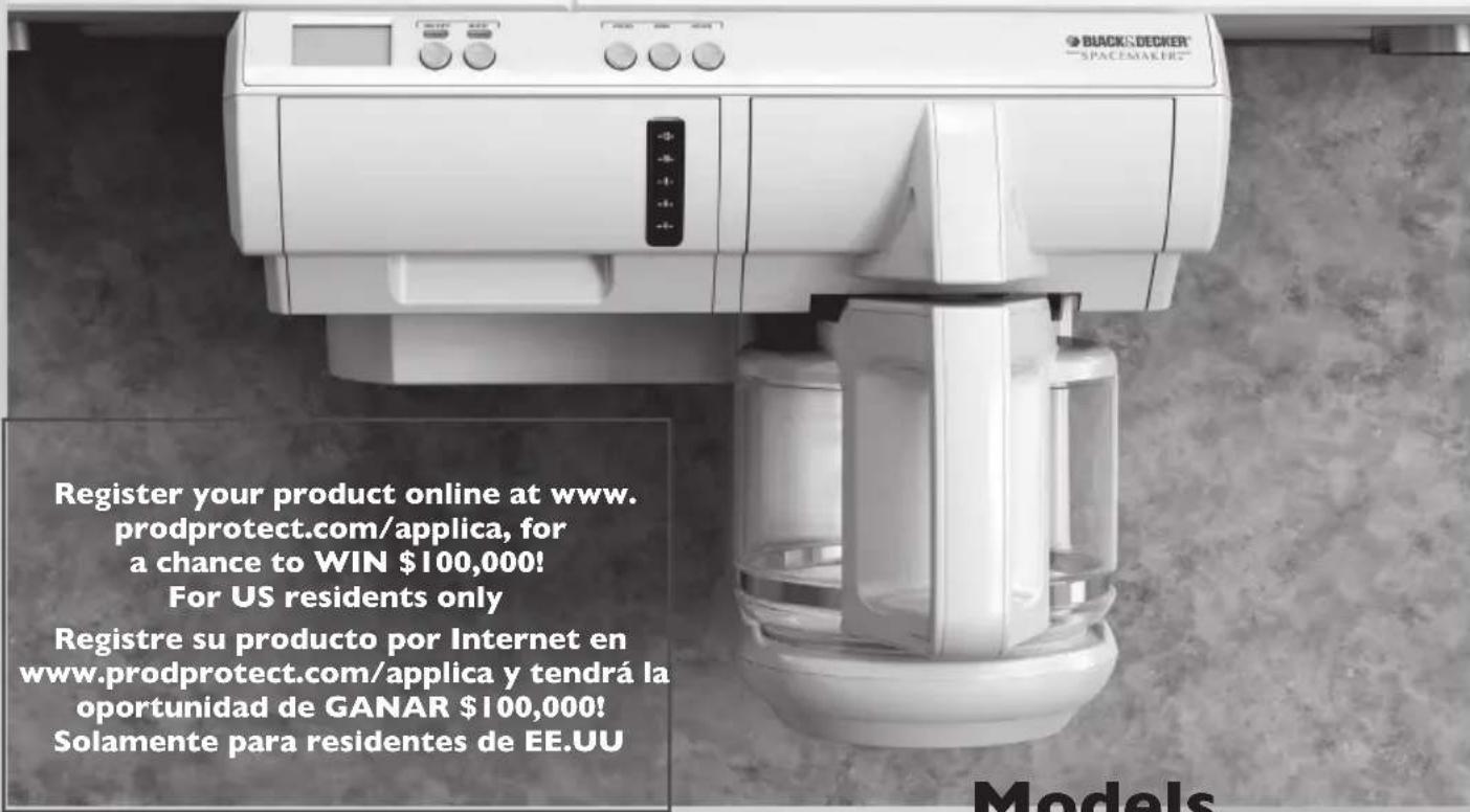 BLACK & DECKER SDC750 - CAFETERA PROGRAMABLE DE 12 TAZAS - 1