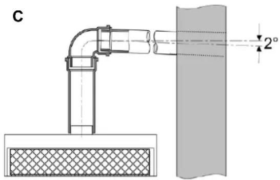 Respekta CH66038-90 S - Exhaust air pipeline - 3