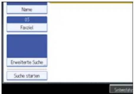 Name 05 Fasciel Enweiterte Suche Suche starten
