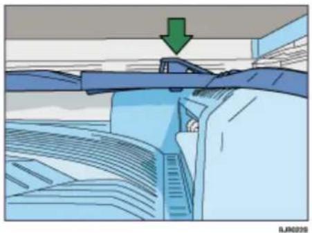 RICOH Aficio MP C4000 - Senken der Schiene im internen Magazin 2 - 1