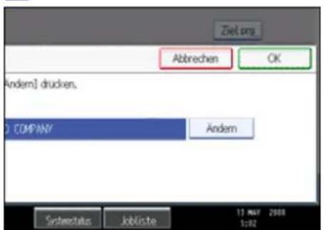 Ziel.org Abbrechen OK Andem] drucken. COMPANY Andem Systematics Jobliste 13 MAY 2008 1:02