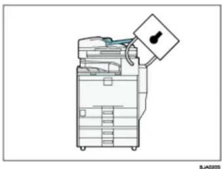 RICOH Aficio MP C4000 - Geräteverwaltung/ Dokumentenschutz (Sicherheitsfunktionen) - 1