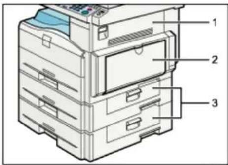 RICOH Aficio MP 201F - Papiermagazineinheit (Magazin 2 und Magazin 3) - 1