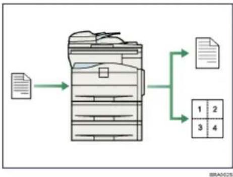 RICOH Aficio MP 201F - Verwenden dieses Geräts als Kopierer - 1