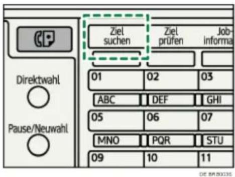 Ziel suchen Ziel prüfen Job-informa 01 02 03 ABC DEF GHI 05 06 07 MNO PQR STU 09 10 11 Direktwahl Pause/Neuwahl