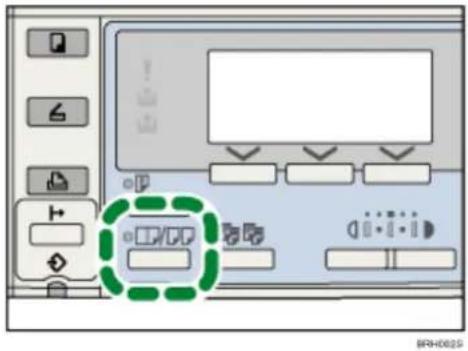 RICOH Aficio MP 201F - Ausrichtung der Vorlage und Bildposition der Kombination - 5