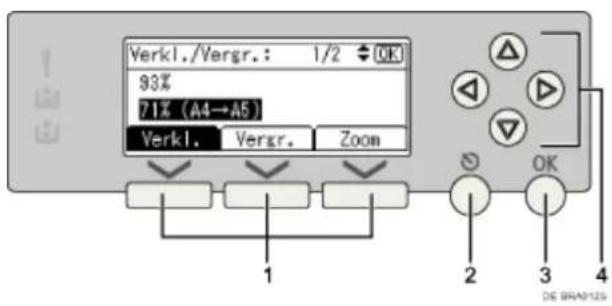 Verkl./Vergr.: 1/2 OK 93% 71% (A4→A5) Verkl. Vergr. Zoom 1 2 3 4 DE BRAF125