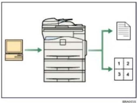 RICOH Aficio MP 201F - Verwendung dieses Geräts als Drucker - 1