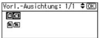 Vorl.-Ausichtung: 1/1 OK OK R R