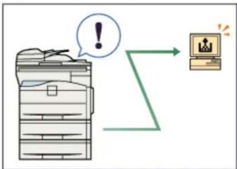 RICOH Aficio MP 201F - Überwachung des Geräts via Computer - 1