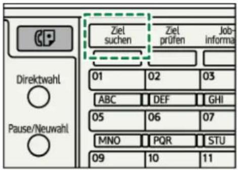 Ziel suchen Ziel prüfen Job-informal 01 02 03 ABC DEF GHI 05 06 07 MNO PQR STU 09 10 11 Direktwahl Pause/Neuwahl