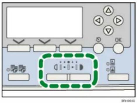 RICOH Aficio MP 201F - Einstellung der Bildhelligkeit - 1
