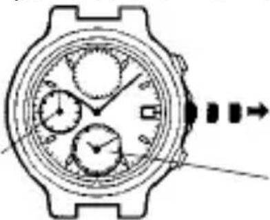 ORIENT Sports TD0G001B - [Как установить время] - 1