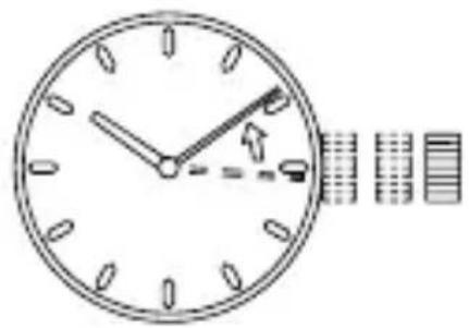 ORIENT Classic RA-KA0005A - [Cómo ajustar la hora ] - 2